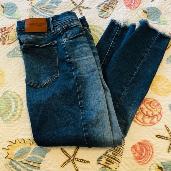 Lucky Brand Denim - Lucky Bridgette Skinny Raw Hem Jeans